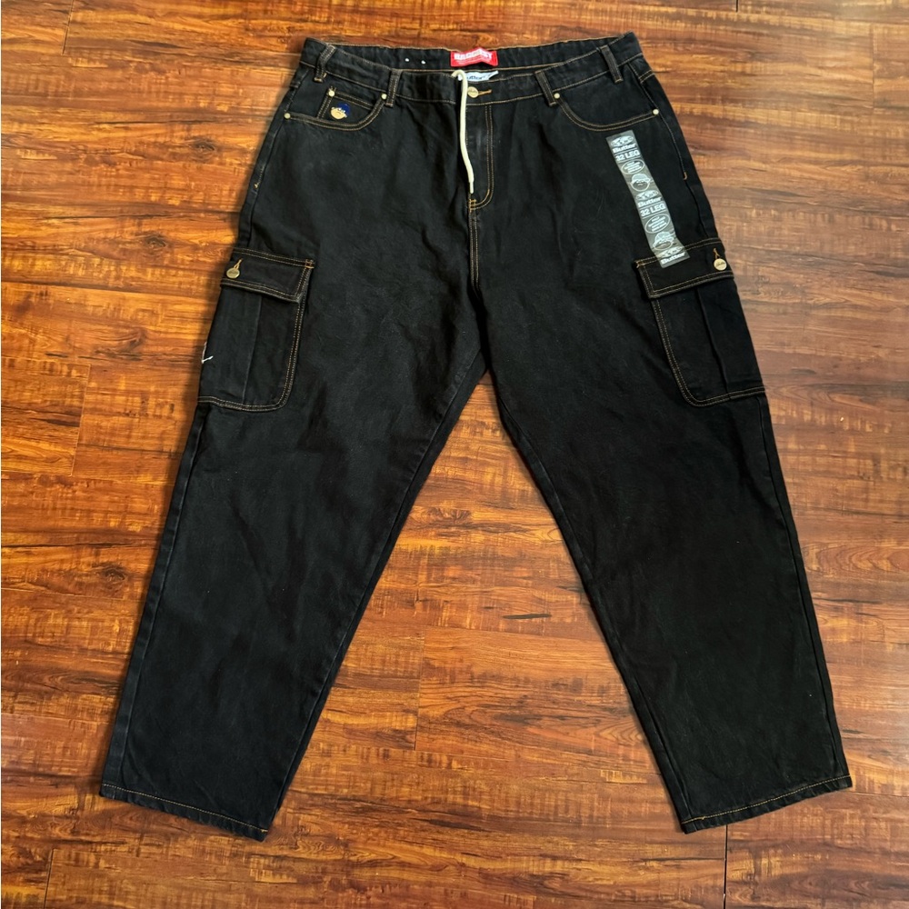 BUTTER GOODS Men's Black Cargo Pants